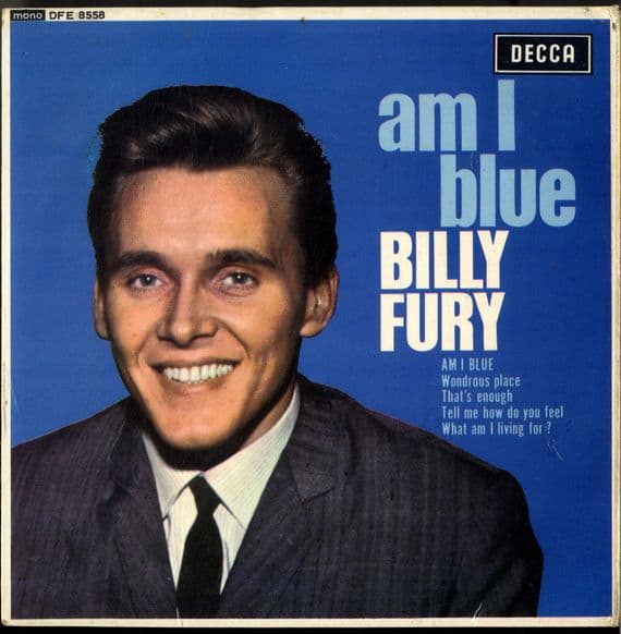 Billy Fury - Am I Blue (DFE 8558)
