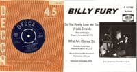Billy Fury - Do You Really Love Me Too/What Am I Gonna Do (F 11792)  Ex