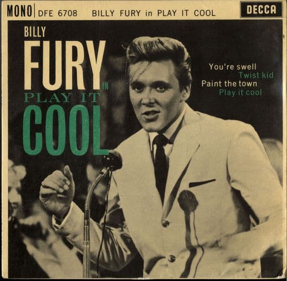 Billy Fury - Play It Cool (DFE 6708)