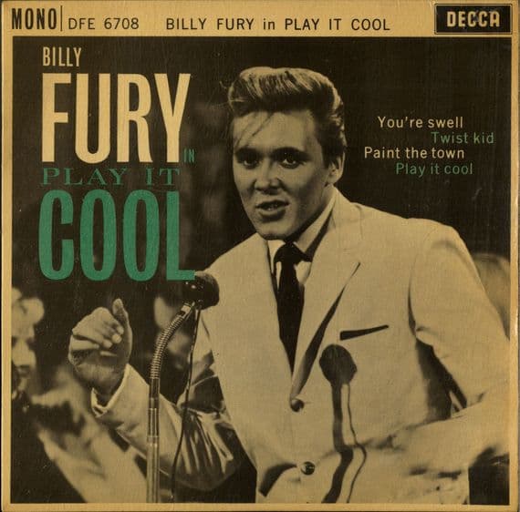 Billy Fury - Play It Cool (DFE 6708)