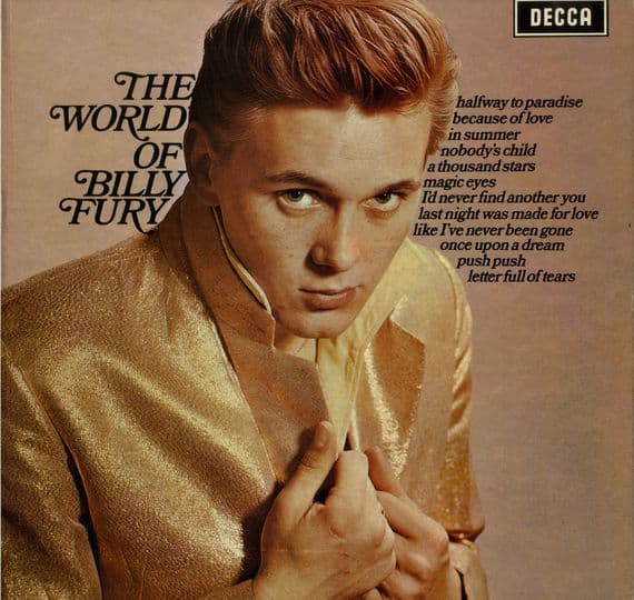 Billy Fury - The World Of Billy Fury (SPA 188) Ex/M-