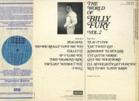 Billy Fury - The World Of Billy Fury Vol. 2  (SPA 575) Ex/M-