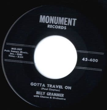 Billy Grammer - Gotta Travel On/Chasing A Dream (45-400)