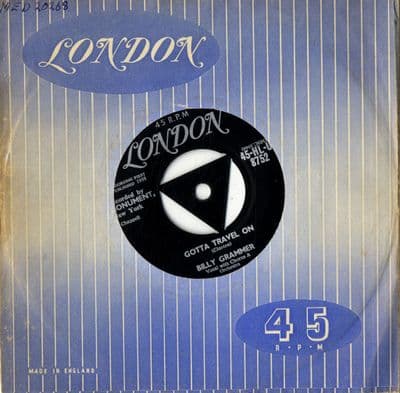 Billy Grammer - Gotta Travel On/Chasing A Dream (HL-U 8752) Ex