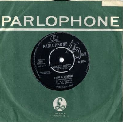 Billy J. Kramer with The Dakotas - From A Window/Second To None (R 5156)