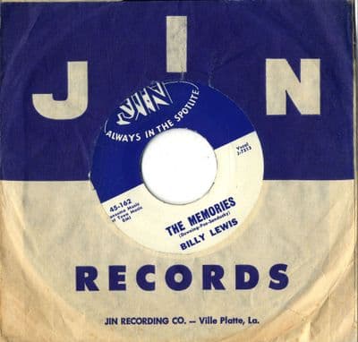 Billy Lewis - The Memories/Show Me How To Twist (162) Ex