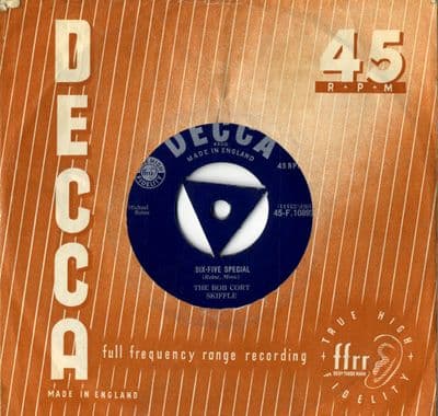 Bob Cort Skiffle - Six-Five Special/Roll Jen Jenkins (F 10892)