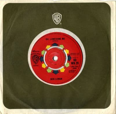 Bob Luman - Oh Lonesome Me/Why,Why,Bye,Bye (WB 28) Ex