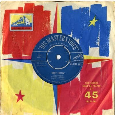Bobby Angelo - Baby Sittin'/Skinny Lizzie (Pop 892) Ex