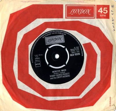 Bobby (Boris) Pickett & Crypt-Kickers - Monster Mash/Monsters' Mash Party (HLU 10320)