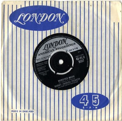 Bobby (Boris) Pickett - Monster Mash/Monsters' Mash Party (HLU 9597)