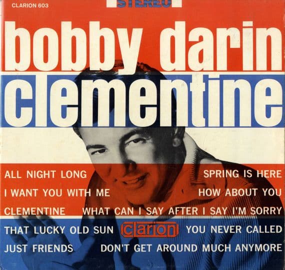 Bobby Darin - Clementine - All Night Long - Just Friends (Clarion 603) Ex/M-