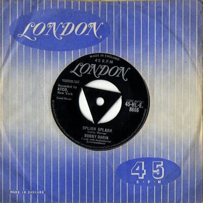 Bobby Darin - Splish Splash/Judy Don't Be Moody (HL-E 8666)