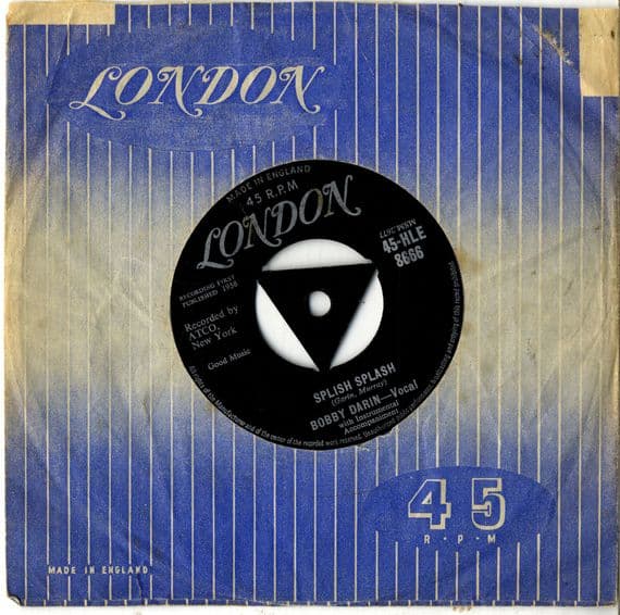 Bobby Darin - Splish Splash/Judy Don't Be Moody (HLE 8666)