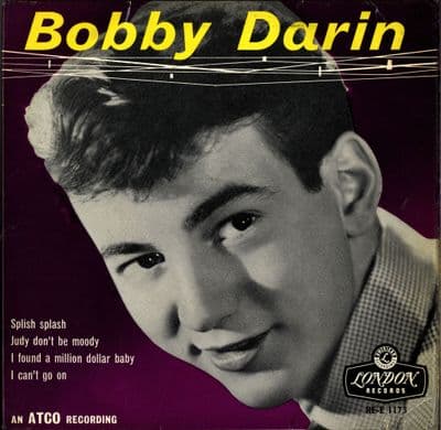 Bobby Darin - Splish Splash (RE-E 1173) Rare 1st EP