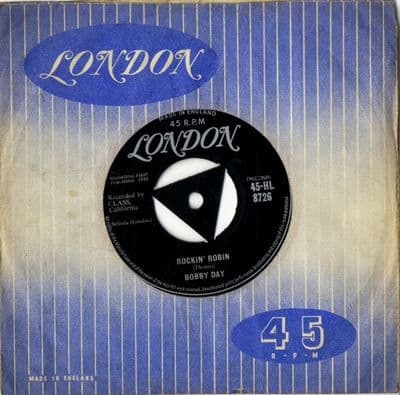 Bobby Day - Rockin' Robin/Over And Over (HL 8726)