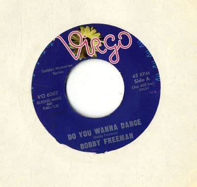 Bobby Freeman - Do You Wanna Dance/Betty Lou Got A New Pair Of Shoes (VO 6007)