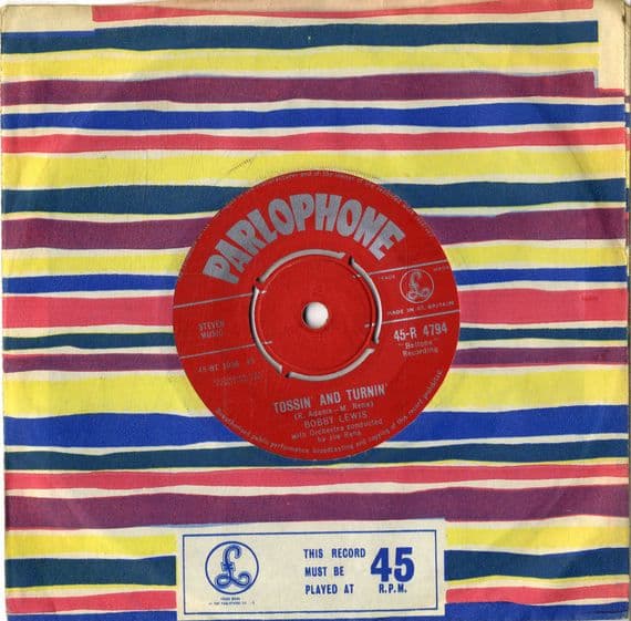 Bobby Lewis - Tossin' And Turnin'/Oh Yes. I Love You (R 47940 Ex