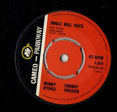 Bobby Rydell - Chubby Checker - Jingle Bell Rock/What Are You Doing New Year's Eve (C 205)