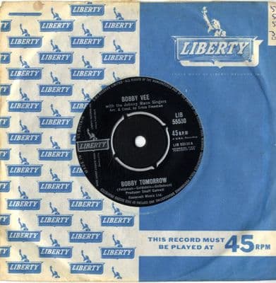 Bobby Vee - Bobby Tomorrow/Charms (LIB 55530)
