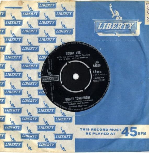Bobby Vee - Bobby Tomorrow/Charms (LIB 55530)