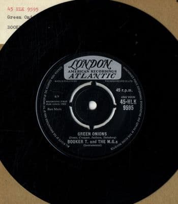Booker T and The M.G.s - Green Onions/Behave Yourself (HLK 9595)