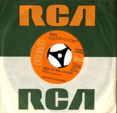Bowie - Rock 'n' Roll Suicide/Quicksand (LPB05021) Ex