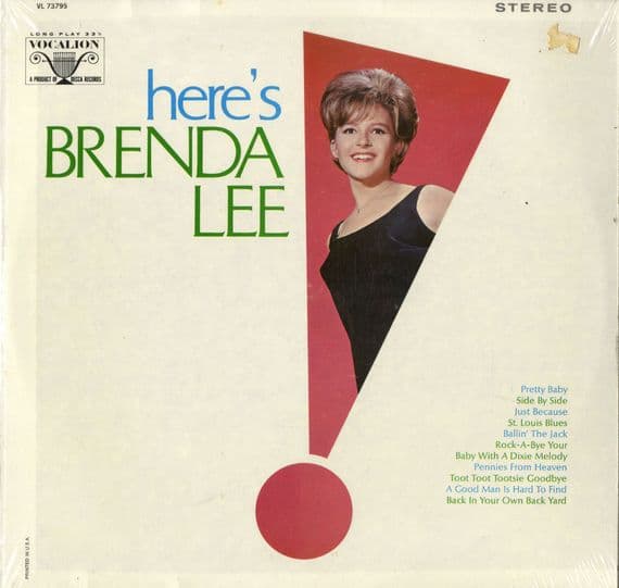 Brenda Lee - Here's Brenda Lee (VL 73795) New/Still Sealed