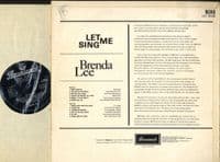 Brenda Lee  - Let Me Sing (LAT 8548)