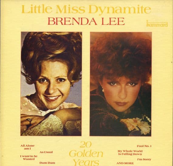 Brenda Lee - Little Miss Dynamite - 20 Golden Greats (HAM 047) Australia - M-/M-