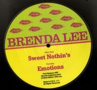 Brenda Lee - Sweet Nothin's/Emotions - Limited Edition Picture Disc Single - M
