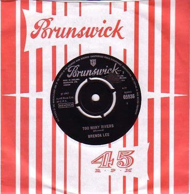 Brenda Lee - Too Many Rivers/No One (05936)