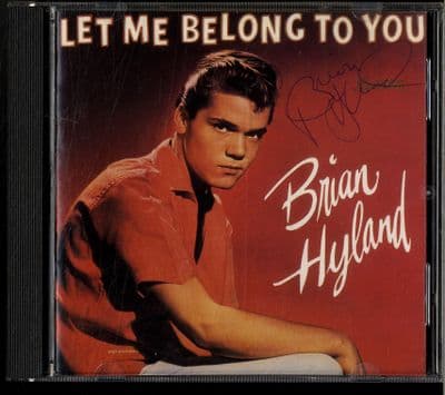 Brian Hyland - Let Me Belong To You - MCA CD - Autographed