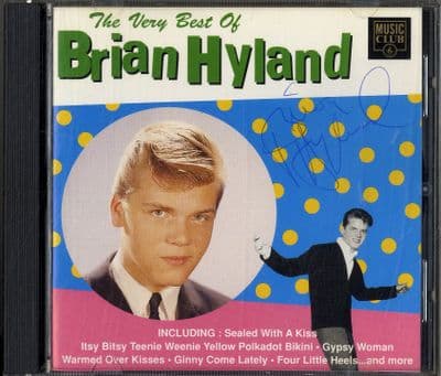 Brian Hyland - The Very Best Of .. - Autographed CD