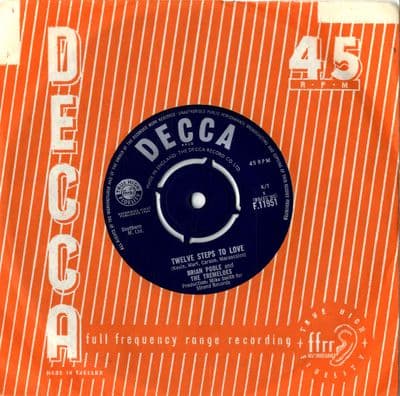 Brian Poole and The Tremeloes - Twelve Steps To Love/Don't Cry (F 11951) Mint