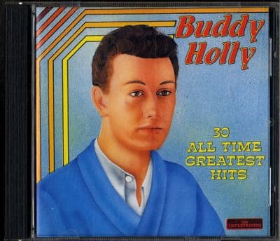 Buddy Holly - 30 All Time Greatest Hits - The Entertainers CD