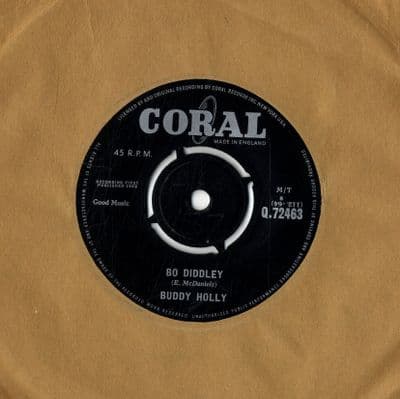 Buddy Holly - Bo Diddley/It's Not My Fault (Q 72463) Ex