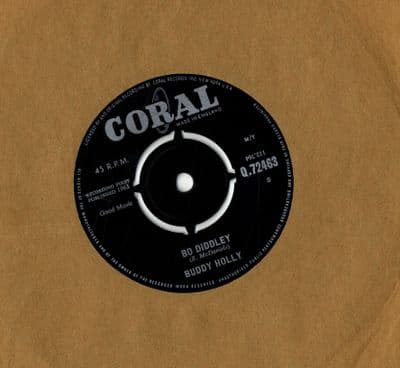 Buddy Holly - Bo Diddley/It's Not My Fault (Q 72463) M-