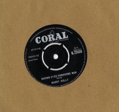 Buddy Holly - Brown Eyed Handsome Man/Slippin' And Slidin' (Q 72459)