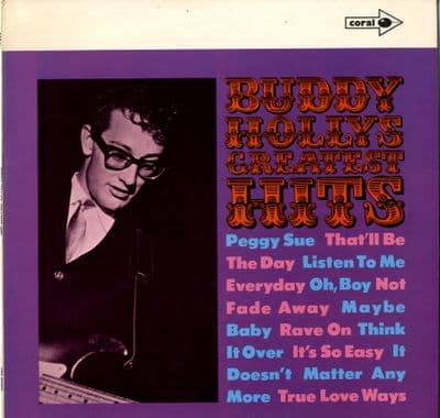 Buddy Holly - Greatest Hits (CP 8) Ex/M-