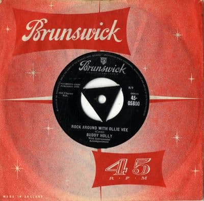 Buddy Holly - Rock Around With Ollie Vee/Midnight Shift (05800)