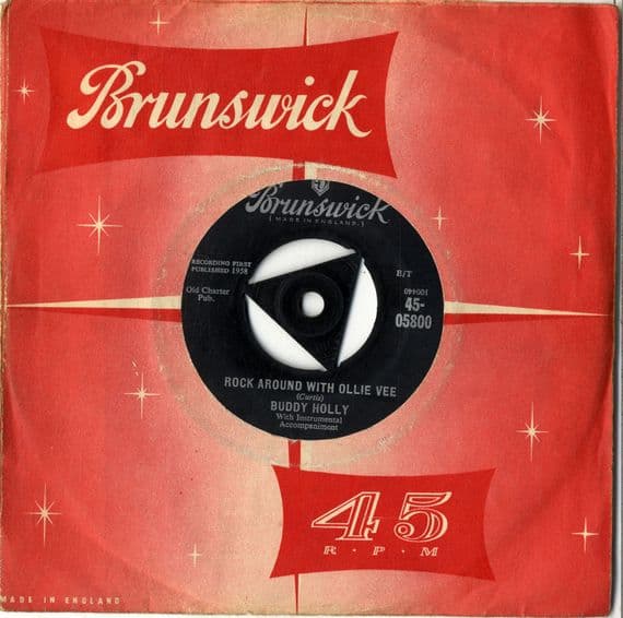 Buddy Holly - Rock Around With Ollie Vee/Midnight Shift (5800)