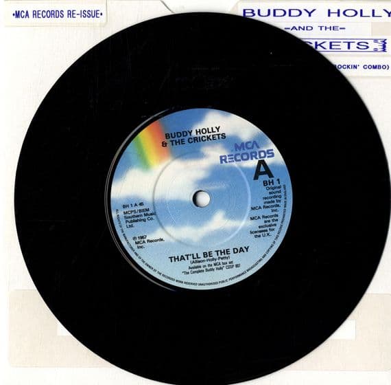 Buddy Holly - That'll Be The Day/Rock Me My Baby (BH 1) M-