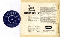 Buddy Holly -The Late Great Buddy Holly (FEP 2044) Ex/Ex