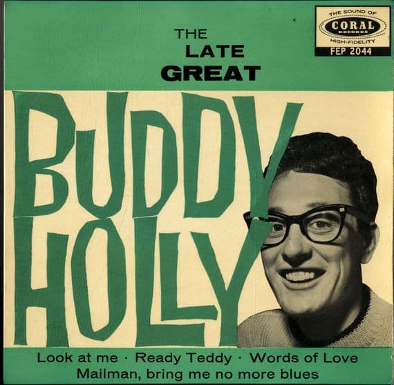 Buddy Holly -The Late Great Buddy Holly (FEP 2044) Ex/Ex