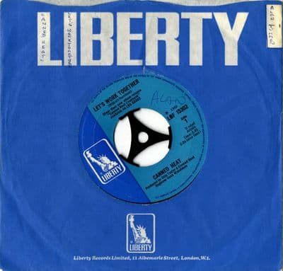 Canned Heat - Let's Work Together/I'm Her Man (15302) Ex