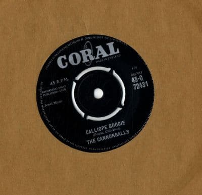 Cannonballs,The - Calliope Boogie/Lullaby Of Birdland (Q 72431)