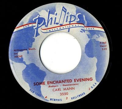 Carl Mann - Some Enchanted Evening/I Can't Forget (3550) Ex