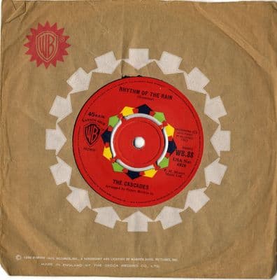 Cascades,The - Rhythm Of The Rain/Let Me Be (WB 88) Ex