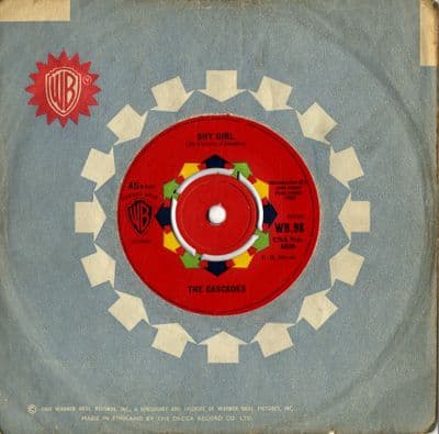 Cascades,The - Shy Girl/The Last Leaf (WB 98) Ex